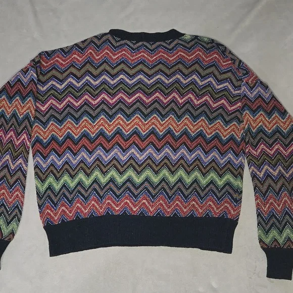 Missoni Crewneck Sweater with Zigzag Pattern - Picture 5 of 5